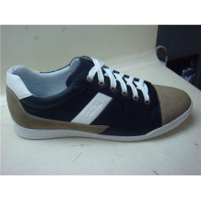 Fashion Leather Lace Mens Casual Shoes (NX 508)